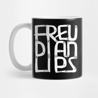 Funny Freud, Freudian Slip, Freudian Lips Mug